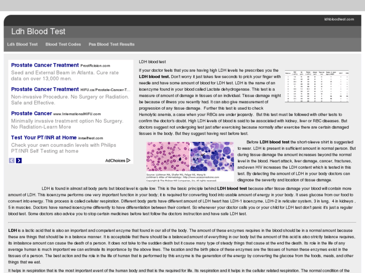 www.ldhbloodtest.com