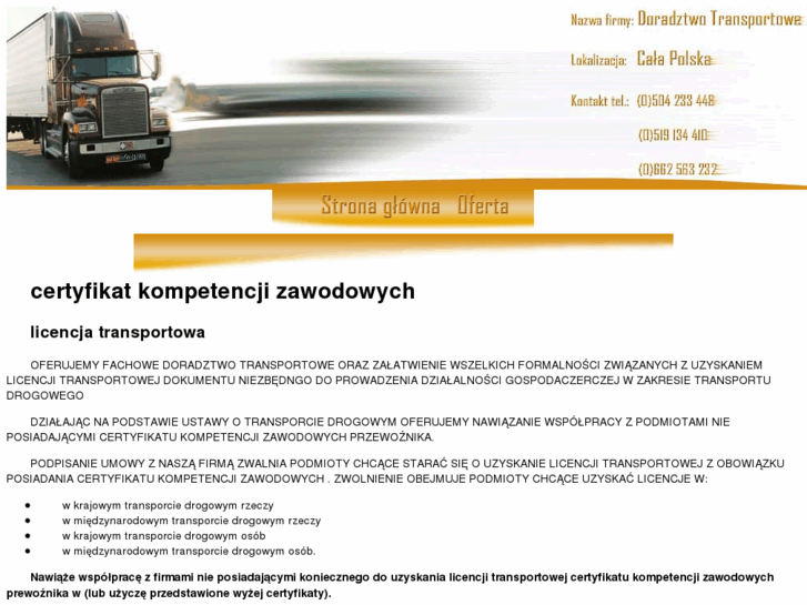 www.licencja-transportowa.net.pl