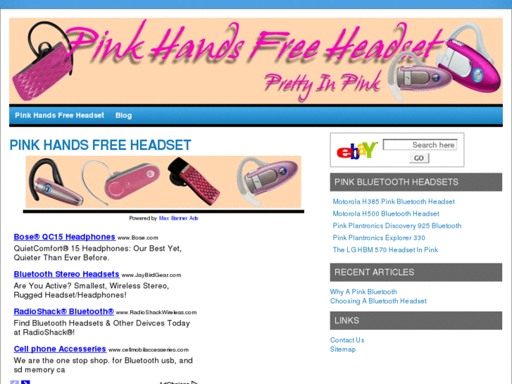 www.pinkhandsfreeheadset.com