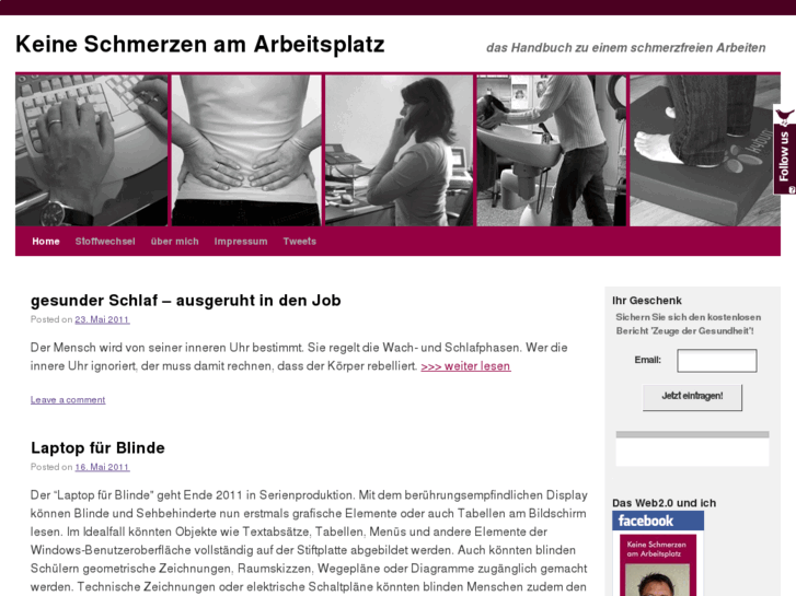 www.schmerzen-am-arbeitsplatz.com