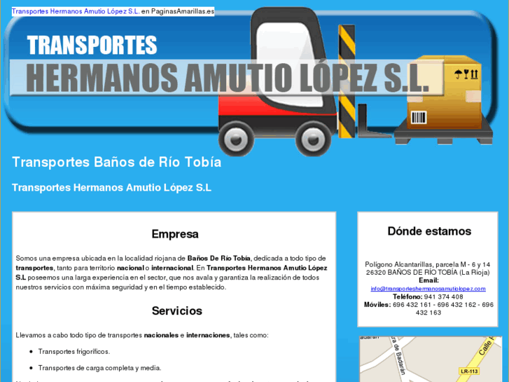 www.transporteshermanosamutiolopez.com