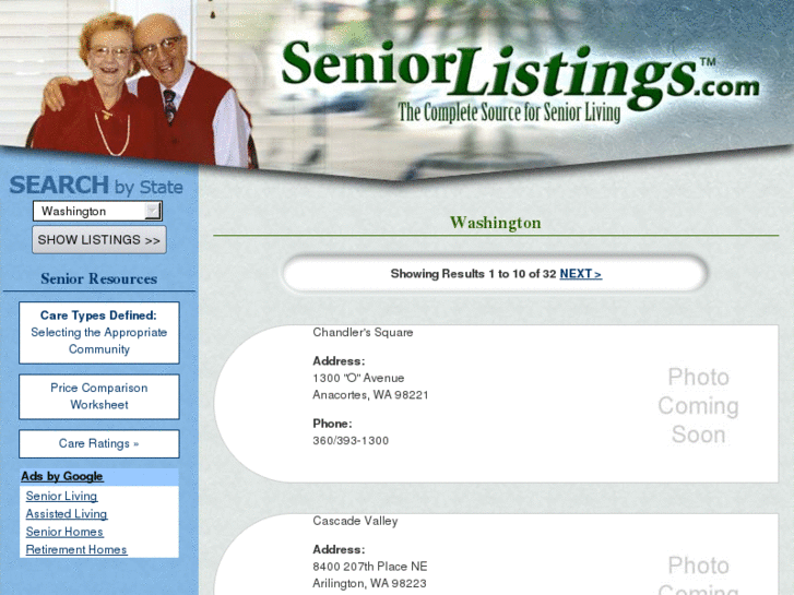 www.washingtonseniorliving.net