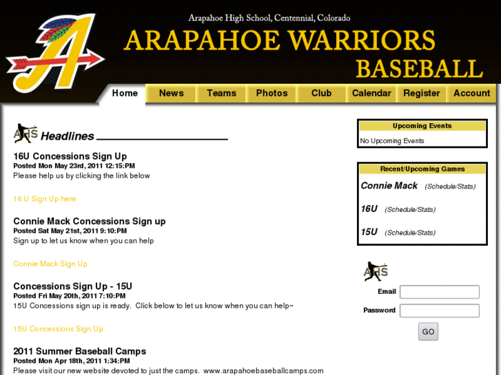 www.arapahoebaseball.com