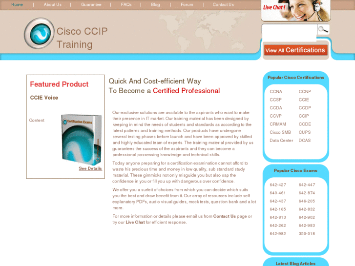 www.ciscocciptraining.com