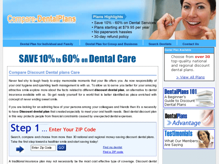 www.compare-dentalplans.com