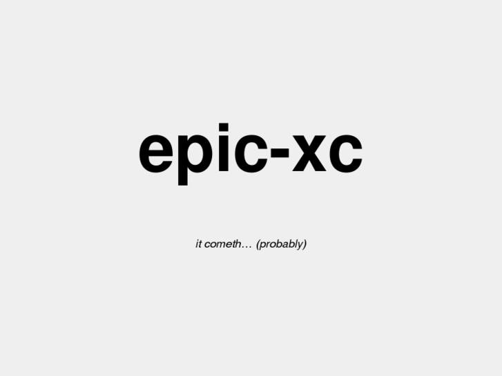 www.epic-xc.com