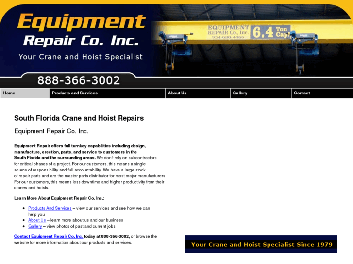 www.equipmentrepaircompany.com