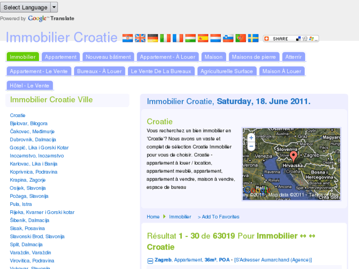 www.immobilier-croatie.net