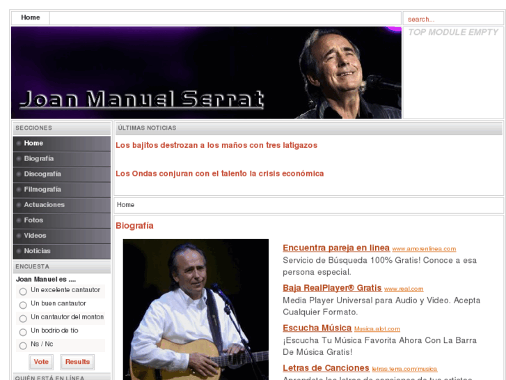 www.joanmanuelserrat.com.es