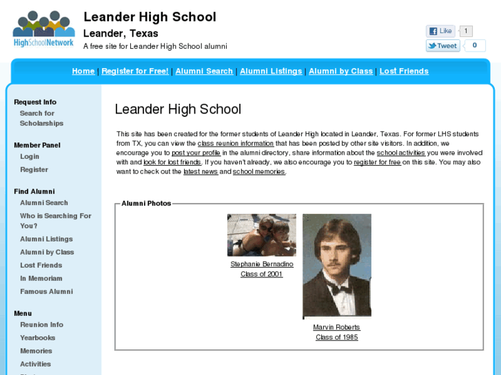 www.leanderhighschool.net