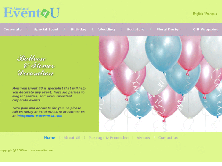 www.montrealevent4u.com