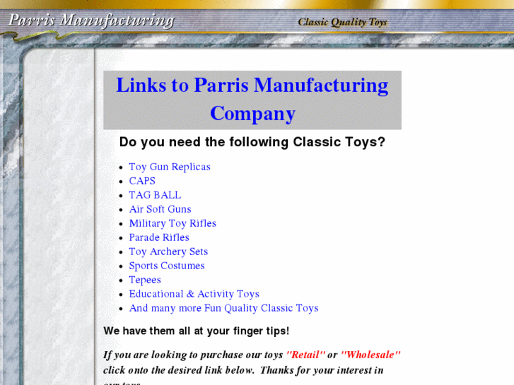 www.parrismanufacturing.com