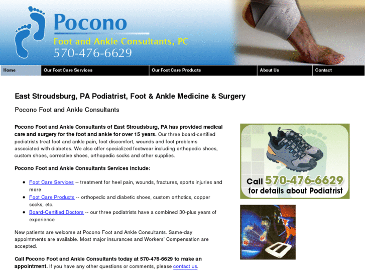 www.poconofootandankle.com