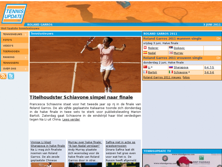 www.tennisupdate.nl