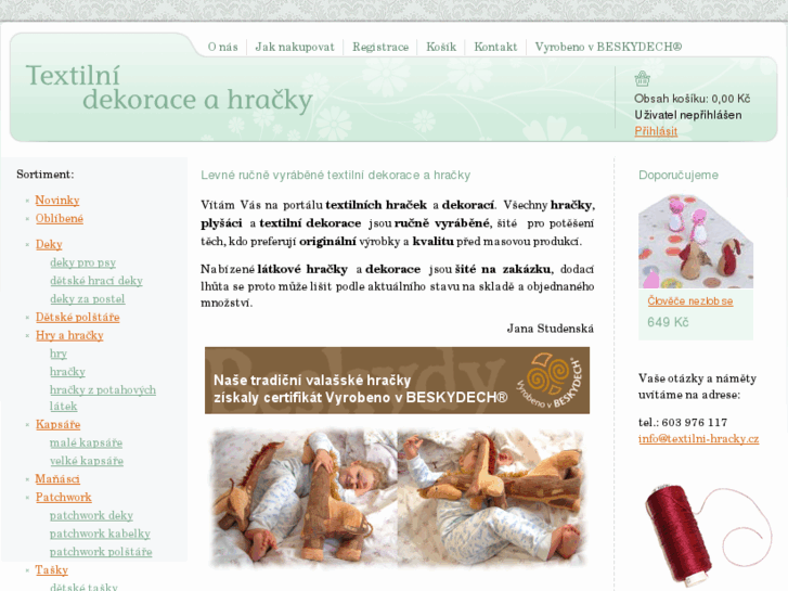 www.textilni-hracky.cz