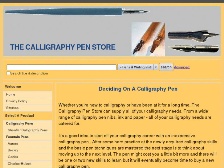 www.thecalligraphypenstore.com