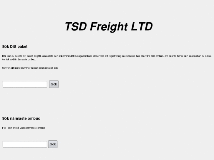 www.tsd-freight.com