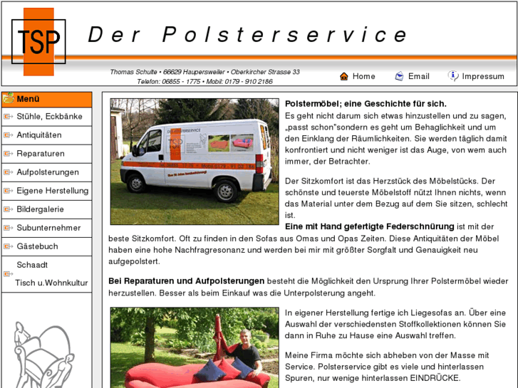 www.tsp-polsterservice.com