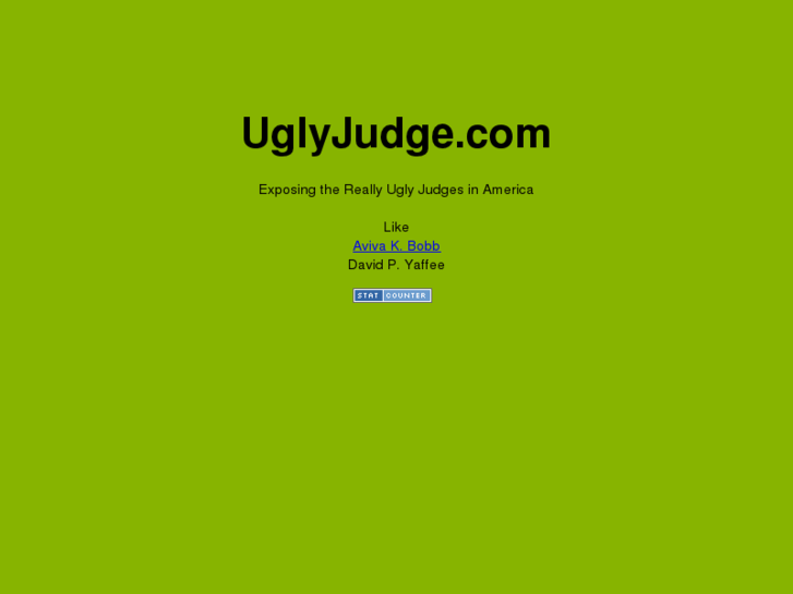 www.uglyjudge.com