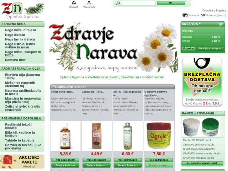 www.zdravjenarava.si