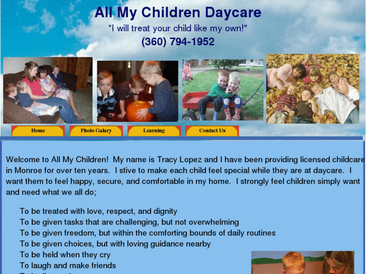 www.allmychildrendaycare.net