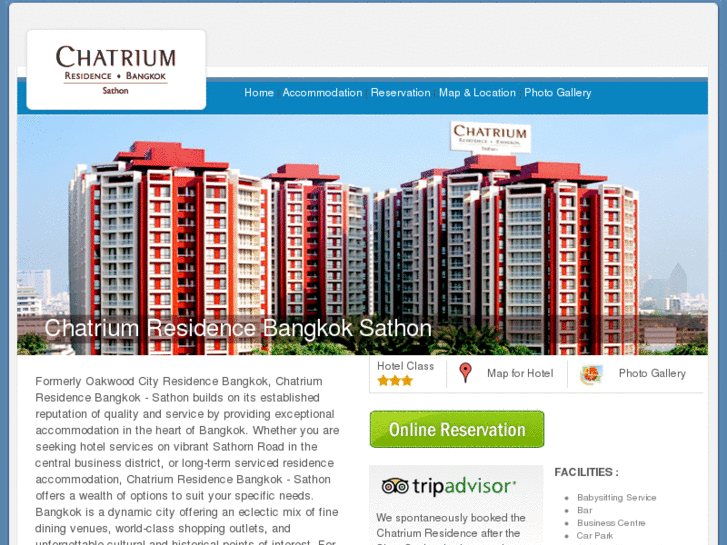 www.chatriumresidencebangkok.com