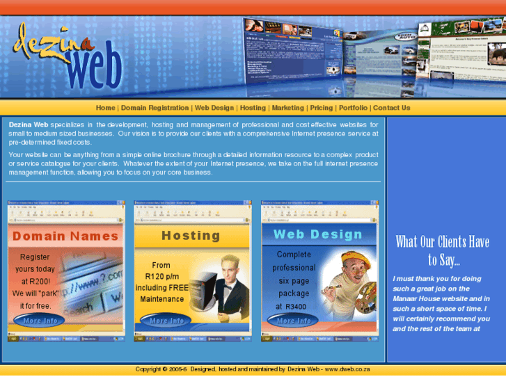 www.dweb.co.za