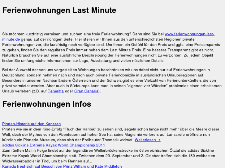 www.ferienwohnungen-last-minute.de