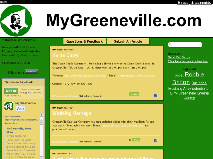 www.greenevilletalk.com