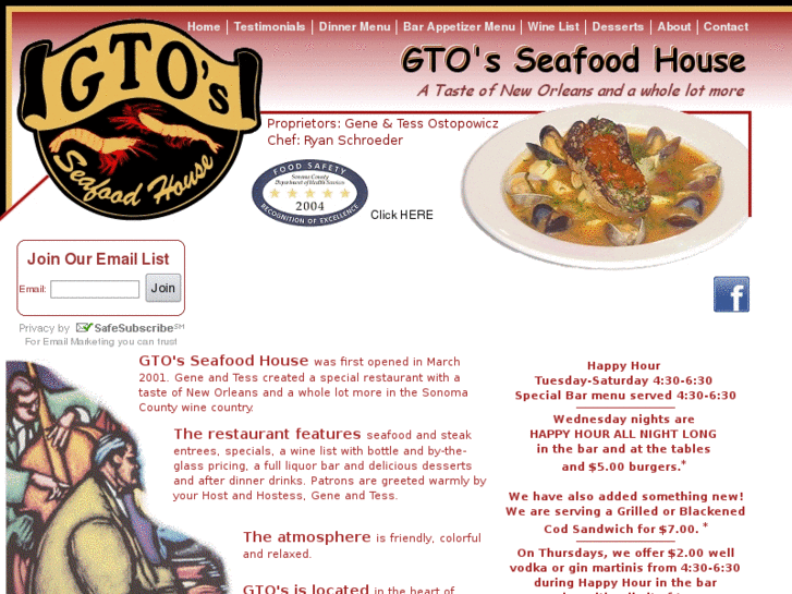 www.gtoseafoodhouse.com