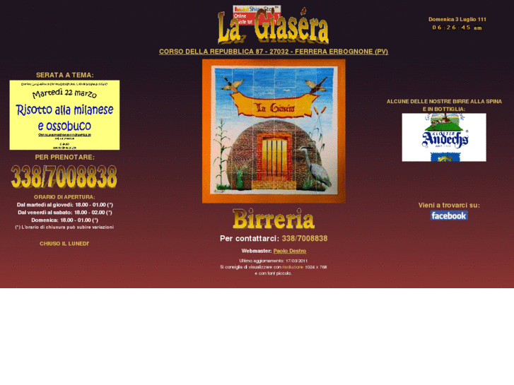 www.lagiasera.com