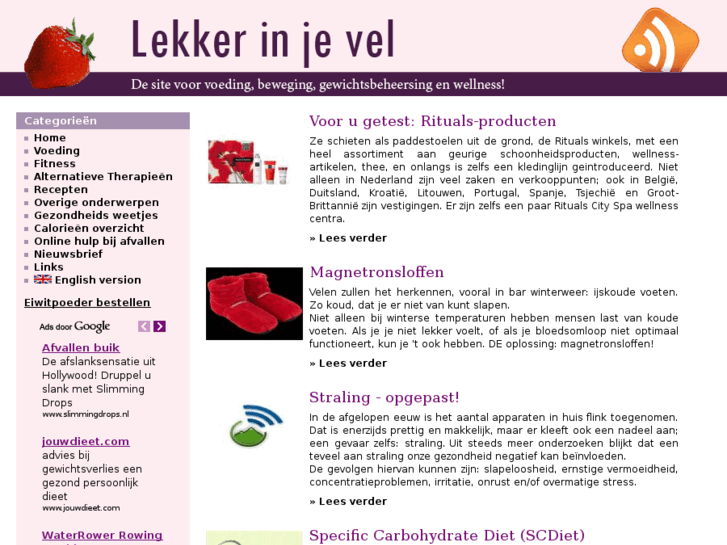 www.lekker-in-je-vel.nl