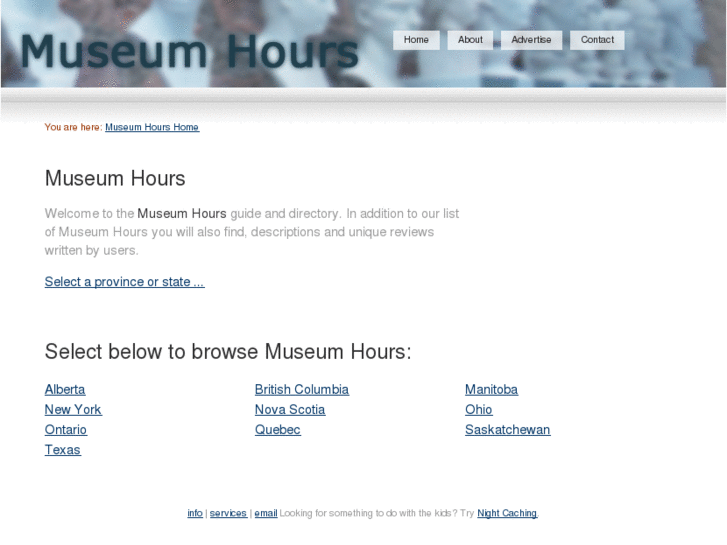 www.museumhours.com