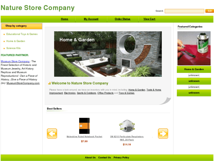 www.naturestorecompany.com