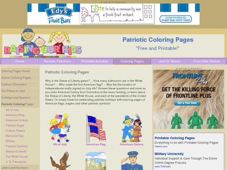 www.patrioticcoloringpages.com