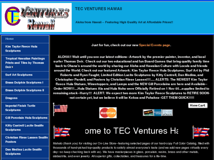 www.tecventureshawaii.com