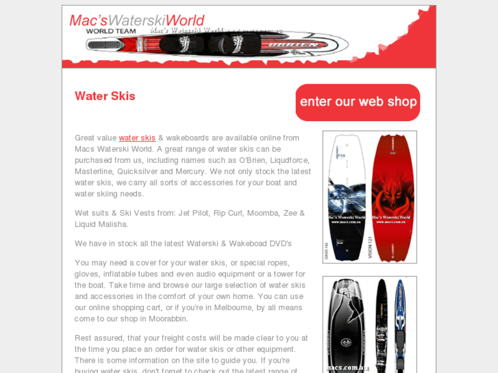 www.waterskis.net.au