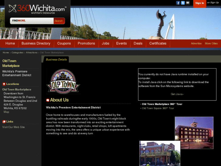 www.wichitaoldtown.com