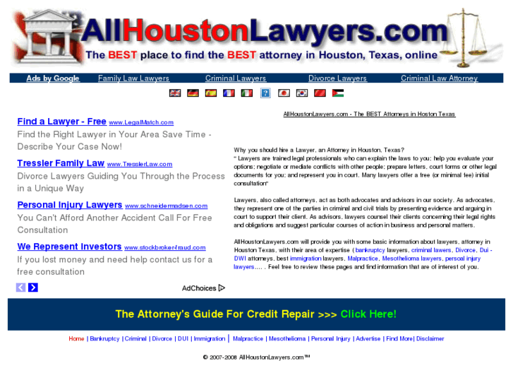 www.allhoustonlawyers.com