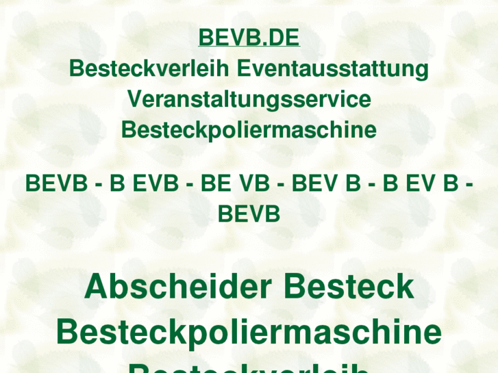 www.bevb.de