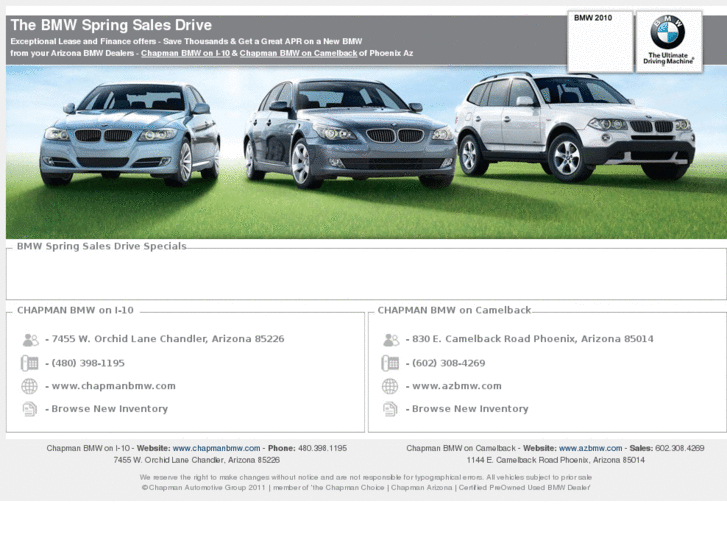 www.bmwspringsalesdrive.com