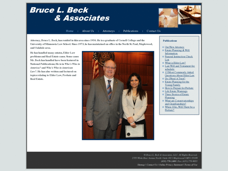 www.brucebecklaw.com