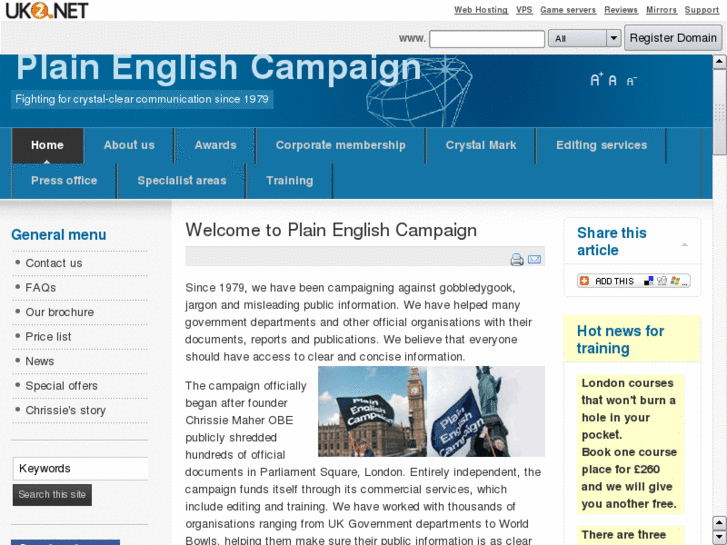 www.campaignforplainenglish.com