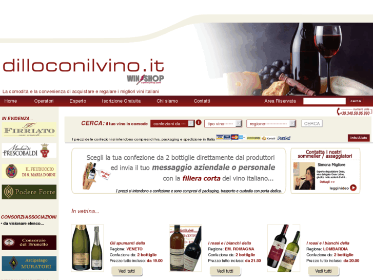 www.dilloconilvino.it