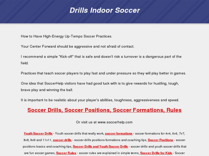 www.drillsindoorsoccer.com