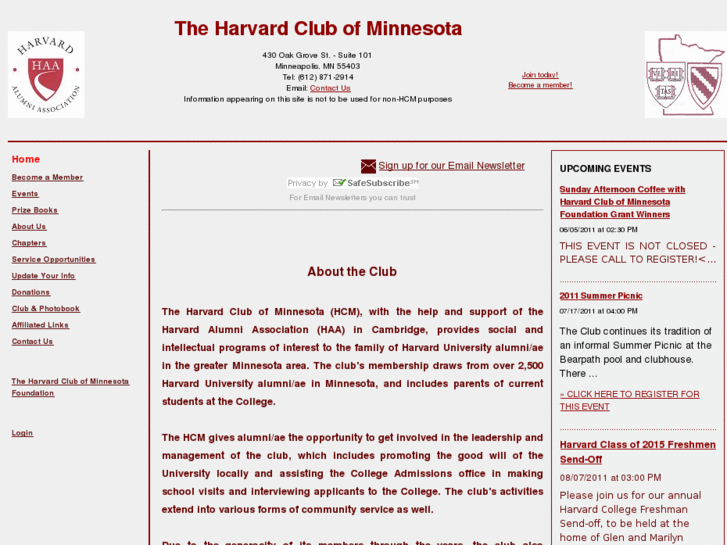 www.harvardmn.org