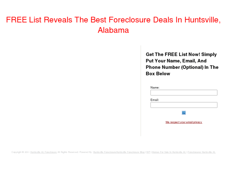 www.huntsvillealforeclosure.com