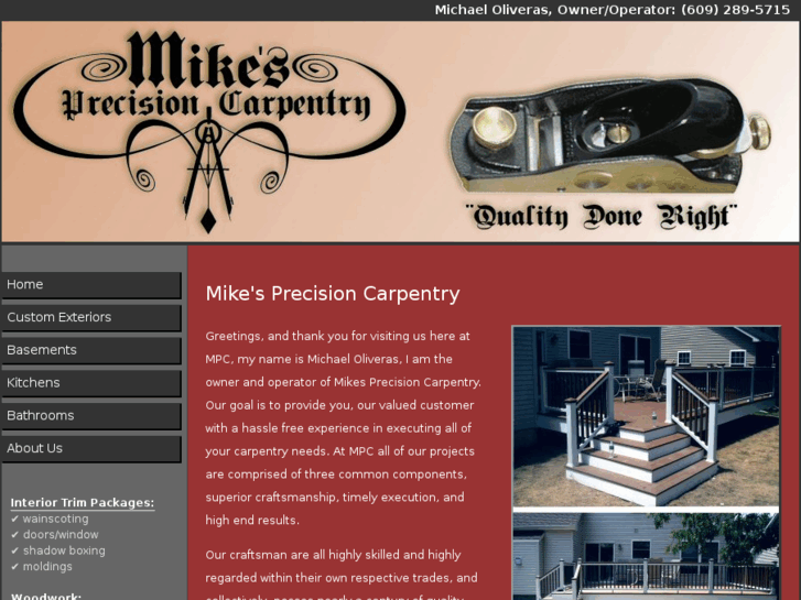 www.mikes-precision-carpentry.com