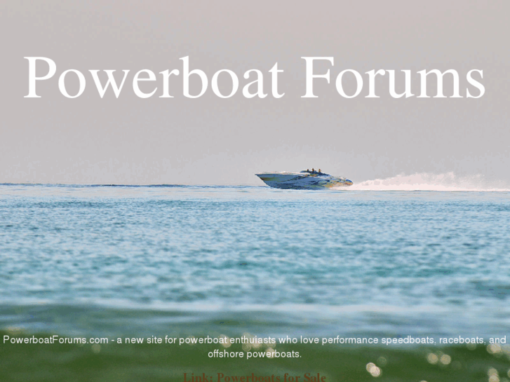 www.powerboatforums.com