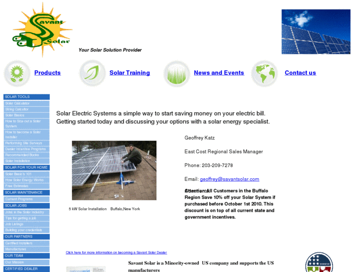 www.savantsolar.com